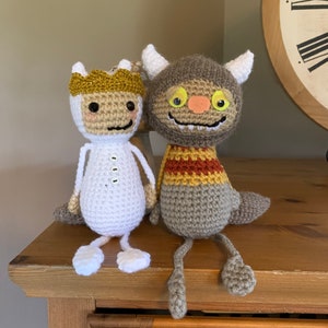 Ready to ship! Where the wild things are inspired doll set