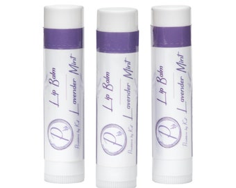 Lavender Mint Lip Balm (3-pack)