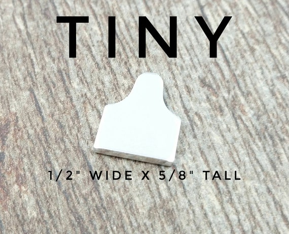 Cow Tag Stamping Blanks 2025