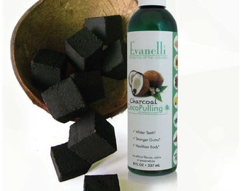 Oil Pulling/Charcoal/Organic/8oz PET bottle