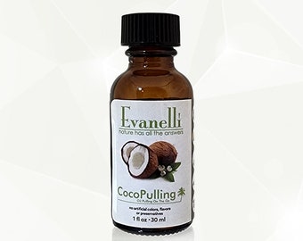 Oil Pulling On-the-Go (1oz Amber glass bottle)