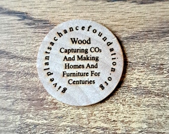 Wood Wooden Token