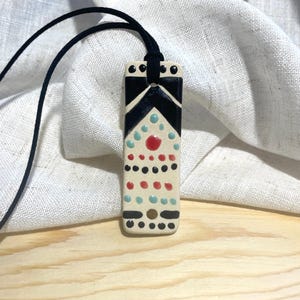 Handmade Ceramic Pendant Diffuser | Essential Oil Jewelry | Handcrafted Vermont Pottery
