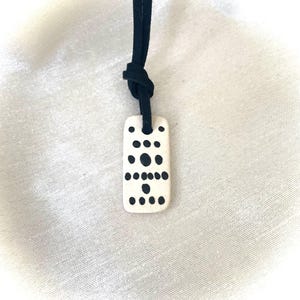 Handmade Ceramic Pendant Diffuser | Essential Oil Jewelry | Car Rear View Mirror Decor