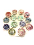 1 1/2 inch CLEARANCE Handmade Small Ceramic Bowl, good for jewelry, small trinkets and food safe SOLD INDIVIDUALLY bargain hunter