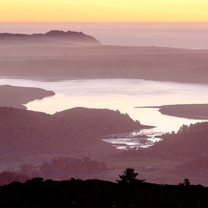 Point Reys Headlands, Drakes Estero, from Mt. Vision, Point Reyes National Seashore