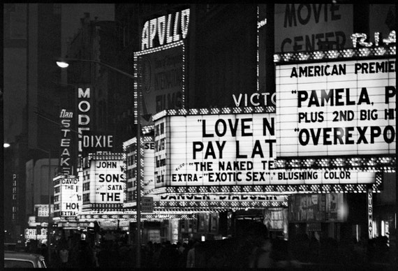 Times Square Porno Theaters 1969