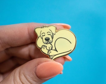Dog Enamel Pin | Dog Lover Gifts | Dog Accessories | Dog Gift Ideas | Dog Mom Pin | Dog Lapel Pin