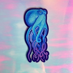 Octopus Magnet | Octopus Accessories | Car Magnet | Octopus Lover Gift | Thick Fridge Magnet | Octopus Gifts | Octogalaxy