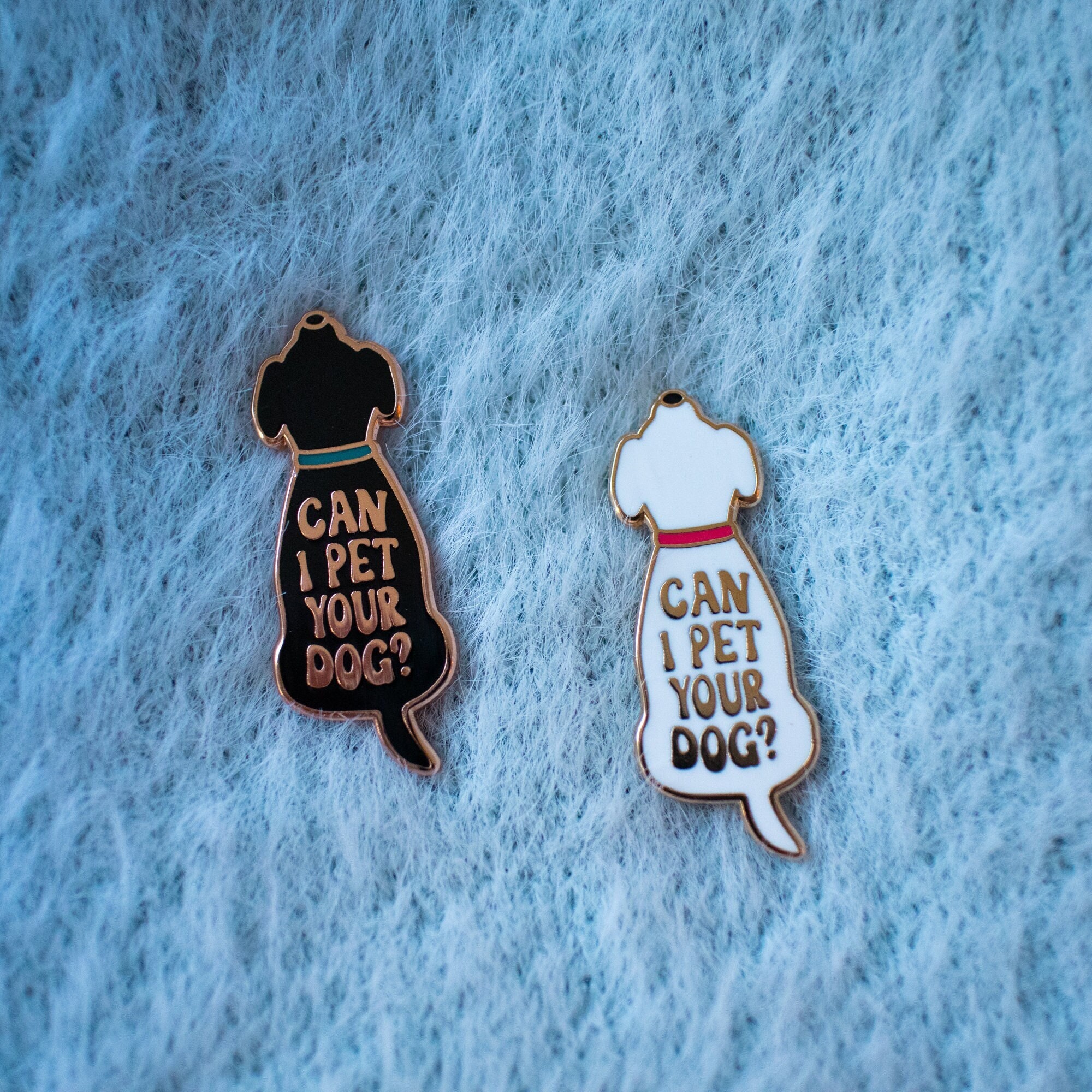 Can I Pet Your Dog Pin | Dog Accessories | Dog Owner Gift Ideas | Dog Mom Pin | Dog Lovers | Dog Enamel Pin