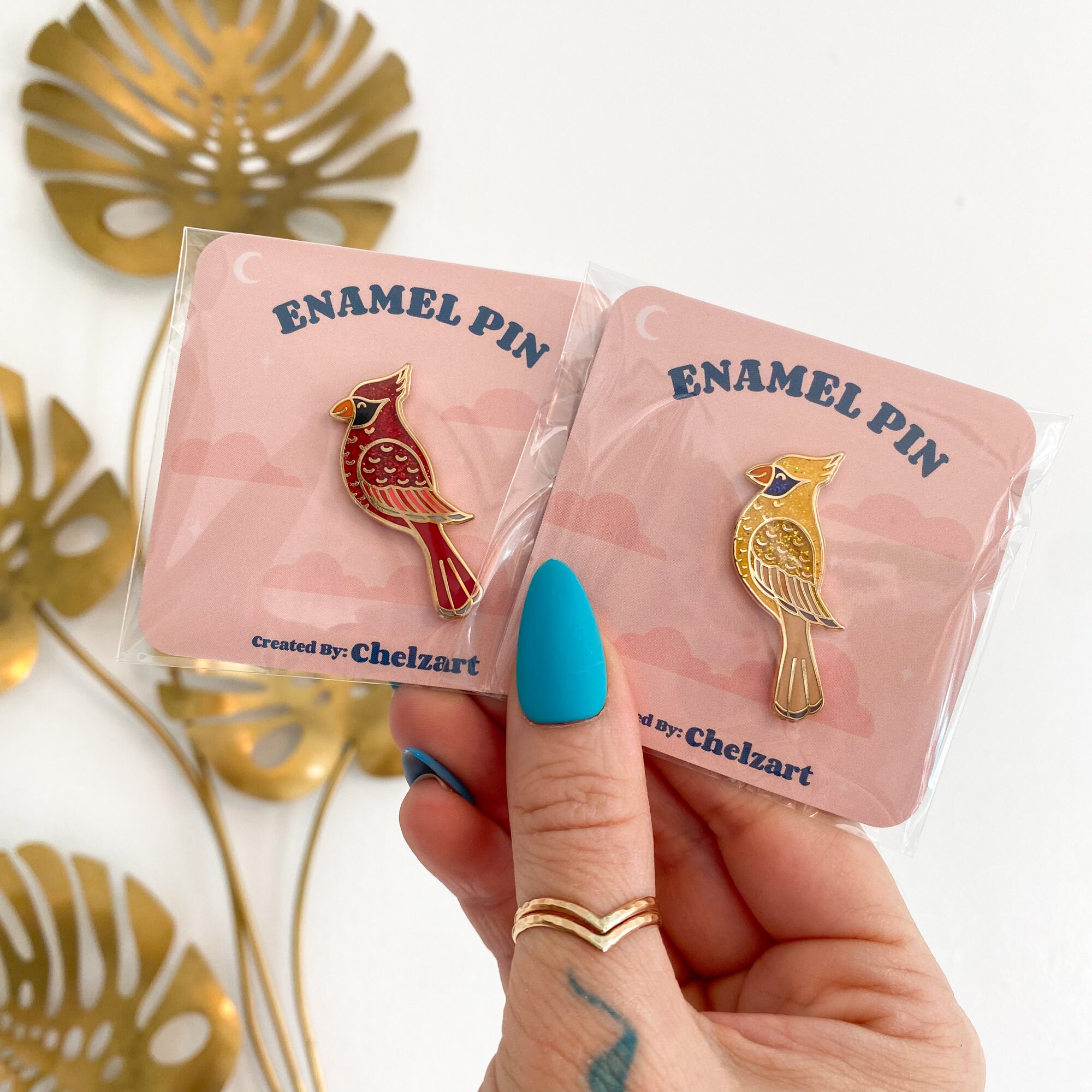 Cardinal Pin | Cardinal Gifts | Cardinal Enamel Pin | Bird Lover