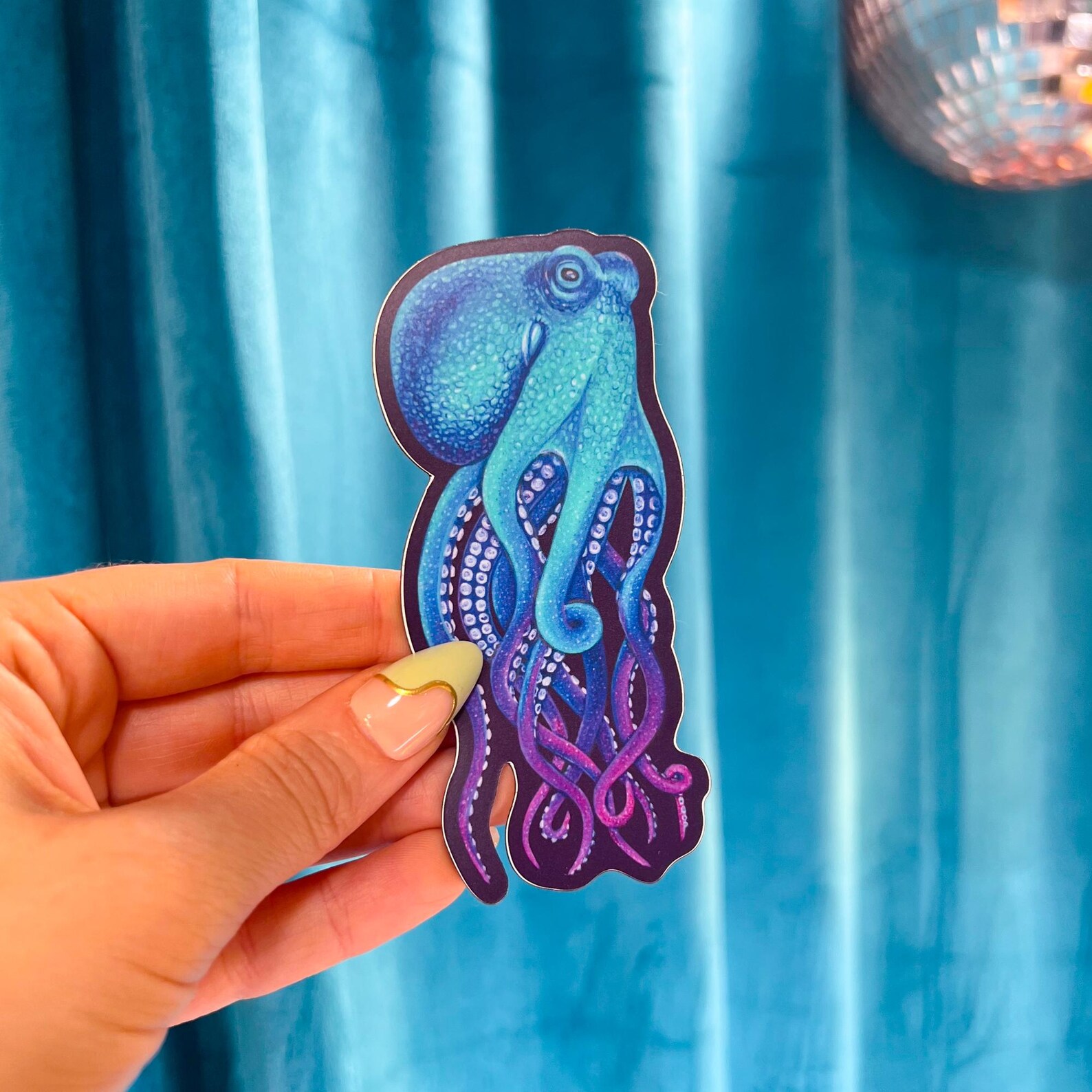 Octopus Magnet | Octopus Accessories | Car Magnet | Octopus Lover Gift ...