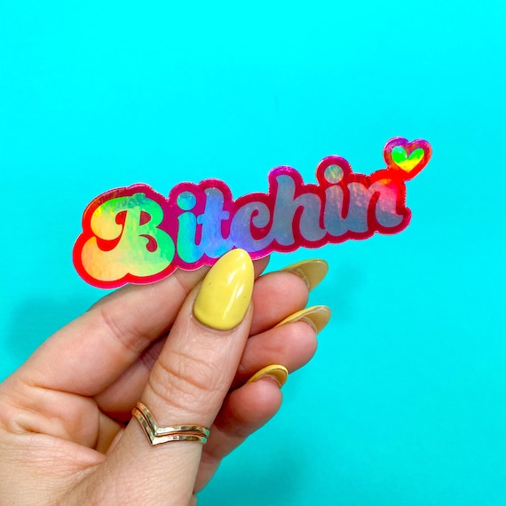 Bitchin Embroidered Patch Patches With Sayings Bitchin Accessories Barbie  Patches Iron on Patch Bitch Babe 