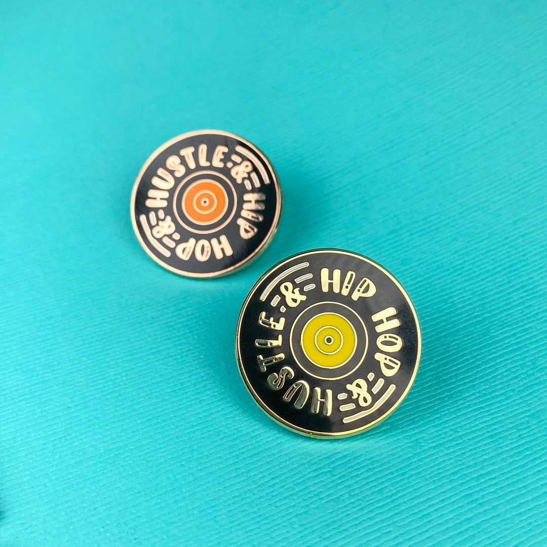 Hip Hop Enamel Pin | Vinyl Record Pin | Hip Hop Accessories | Music ...