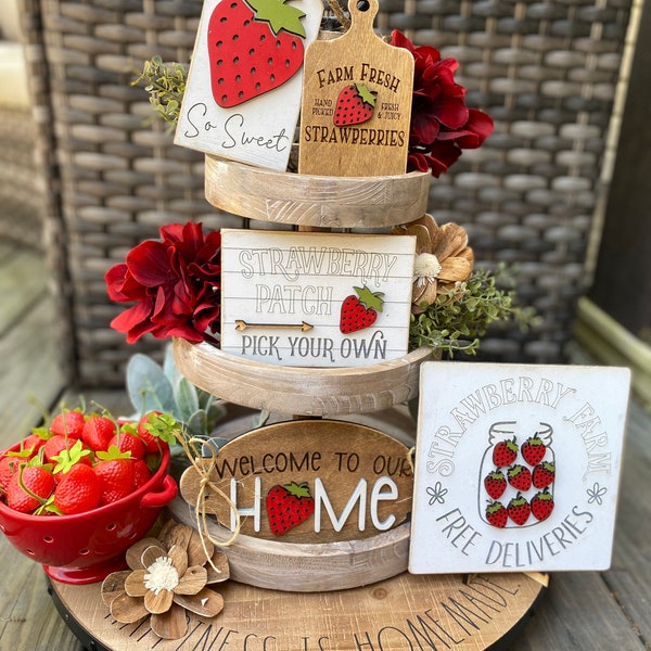 Tiered Tray Sets Etsy