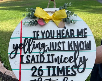 teacher Gift, 3D name sign classroom decor- teacher graduation gift Elementary school- back to school teacher appreciation