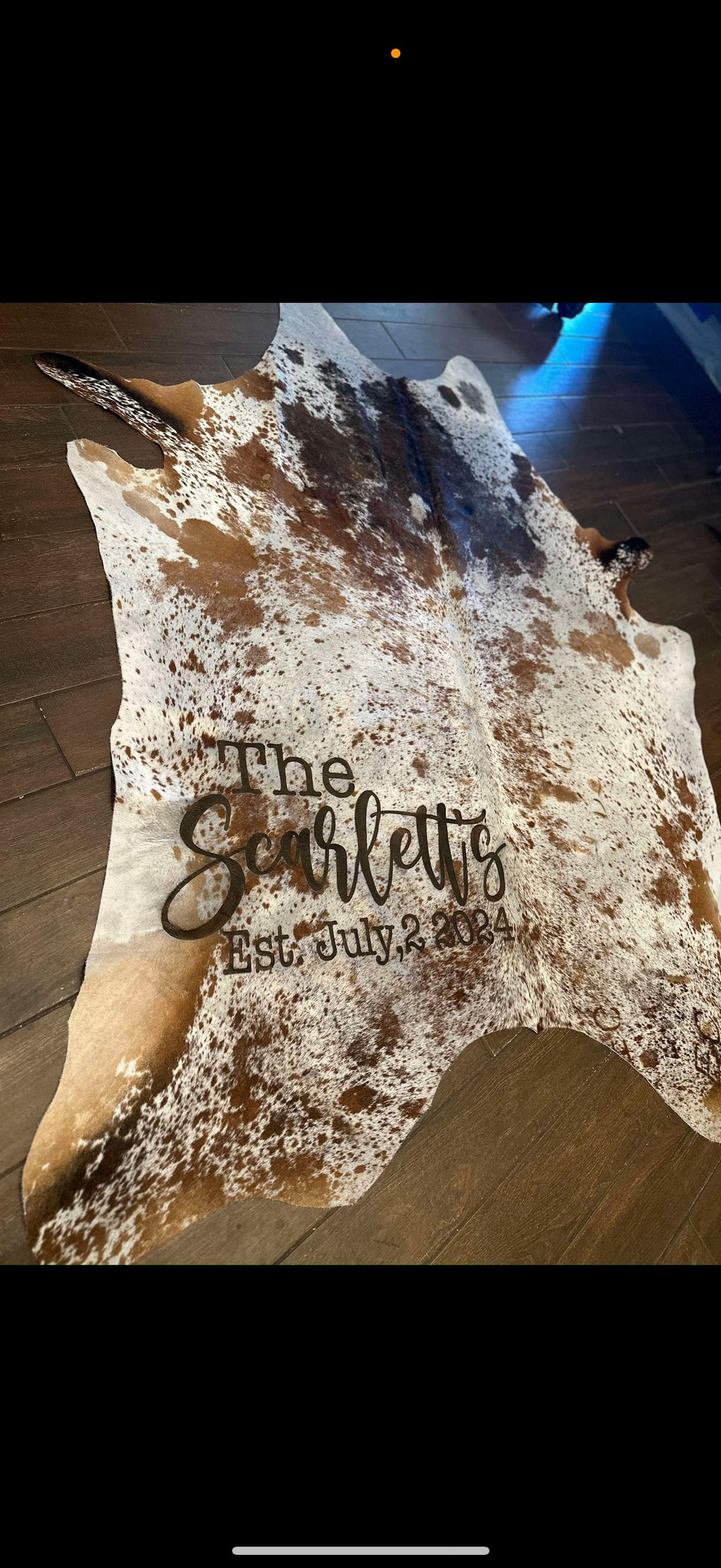 Engraved Rugs Engraved Cowhide Rug - Etsy