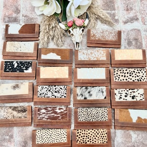 ¡Venta! Genuine Cowhide Leather Womens Wallet