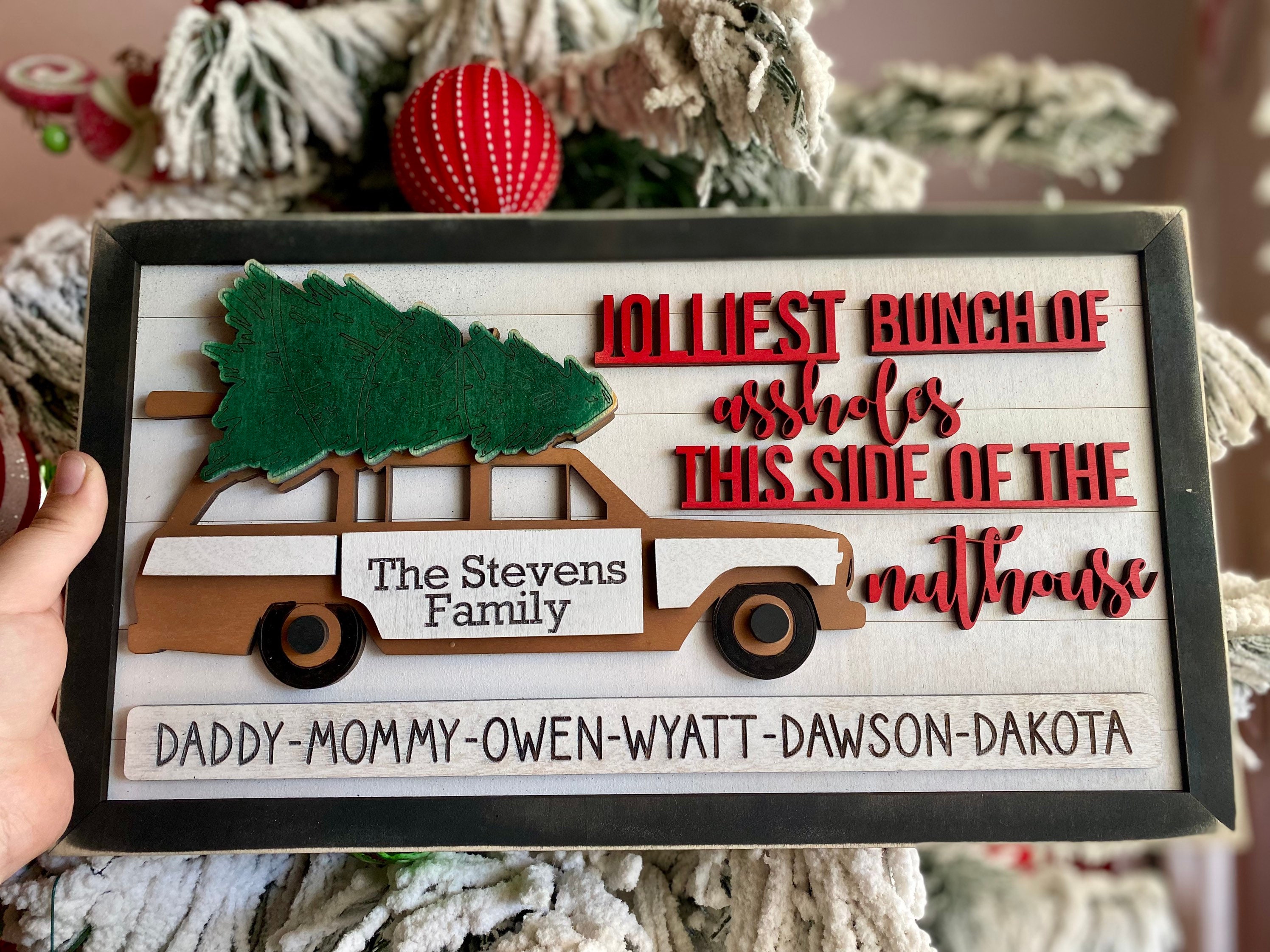 National Lampoons Christmas Vacation Holiday Movie Decor ~funny Clark