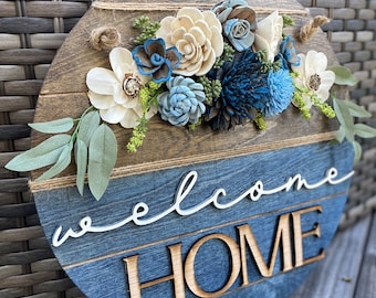 Shiplap Wood Door Hanger Front Door Decor Entry Way Wall Decor