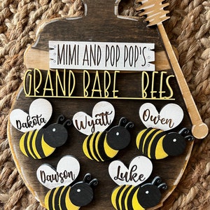 family honey bee mothers day gift- grandparent gift