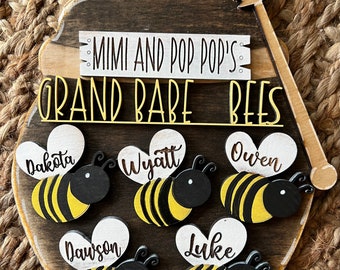 family honey bee mothers day gift- grandparent gift