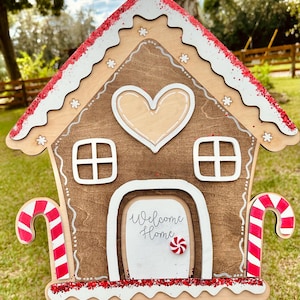 Christmas door hanger, 3D sign, laser cut wood, door hanger, funny door hanger, gift. door hanger wreath / welcome home