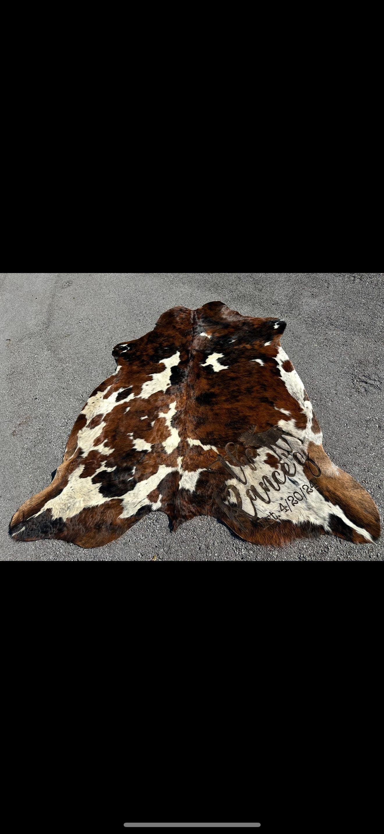 Engraved Rugs Engraved Cowhide Rug - Etsy