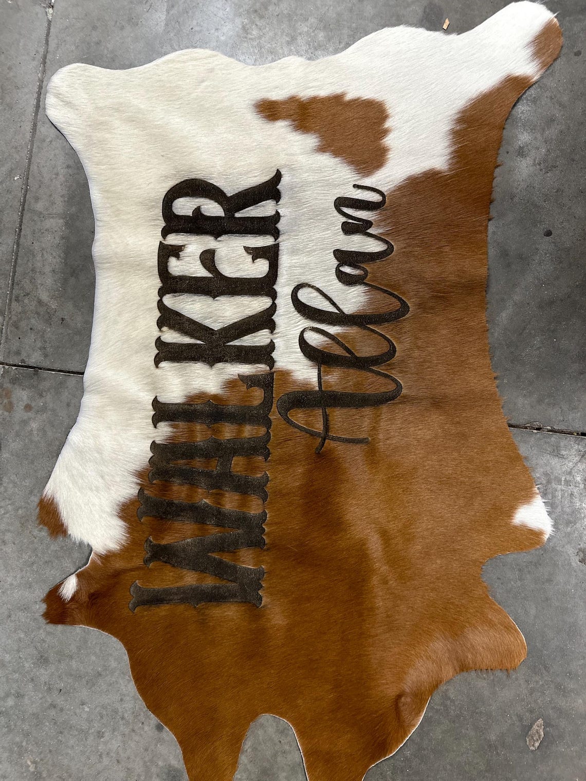 Engraved Rugs Engraved Cowhide Rug - Etsy