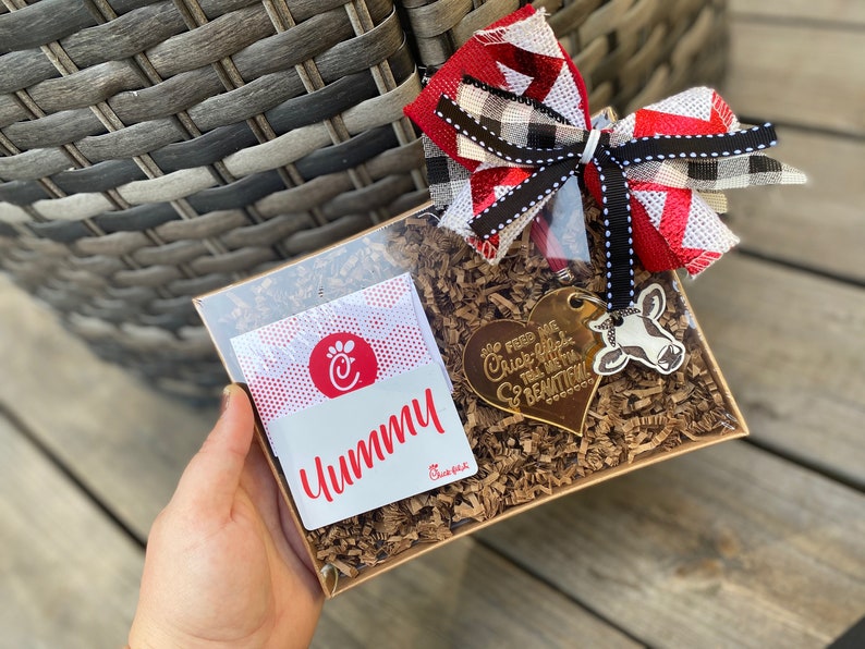 Personalized gift box Chick Fil A. Teacher or Mothers Day gift Etsy