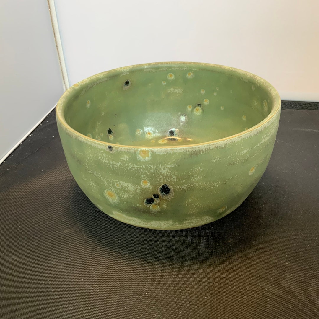 Handmade Wheel Thrown Pottery Bowl Mixing Bowl Serving Bowl Made of ...