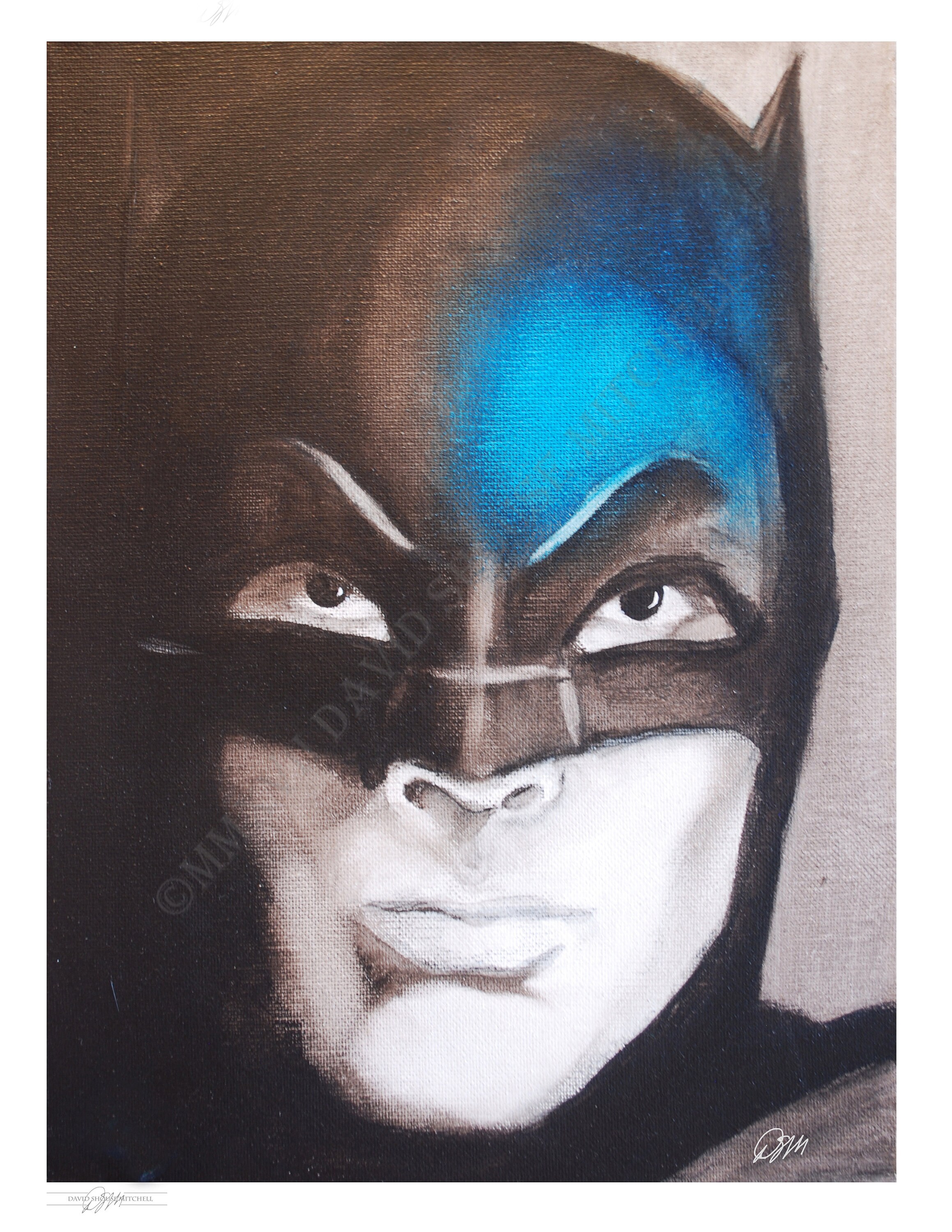 BATMAN WEST Adam West as Batman Art Print Wall Art Fine - Etsy