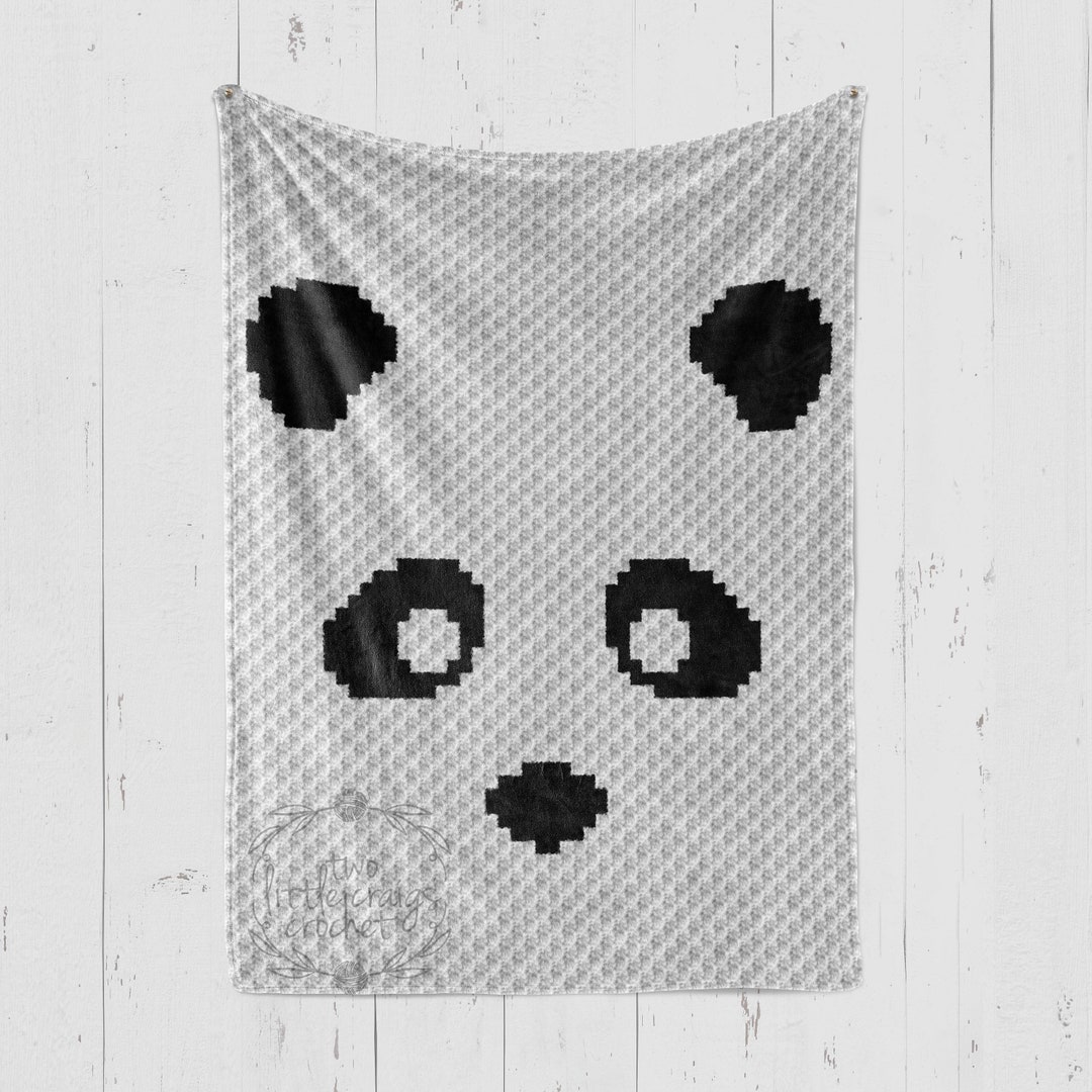 INSTANT DOWNLOAD - Panda Graph - Panda C2c - Crochet Graph - Crochet ...