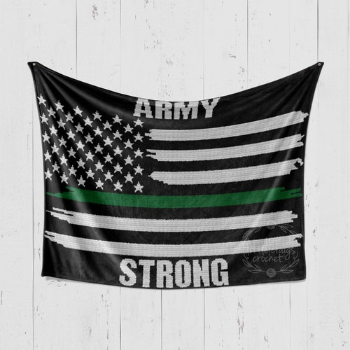 INSTANT DOWNLOAD Army Strong Army Blanket Army Flag Etsy