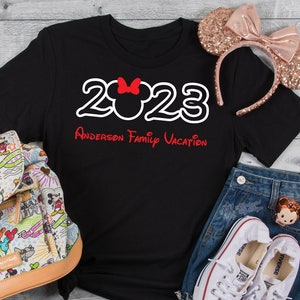 Personalized 2023 Disney World Family Vacation Shirt, Custom 2023 Disney Shirts, 2023 Do Disney Shirt, Best Trip Ever Shirt Disneyland Shirt