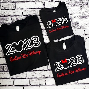 2023 Matching Disney Family Vacation Shirts, Disney Tee Shirt, WDW 50th Anniversary Disney World Trip Vacation Shirt Custom Disney Shirts