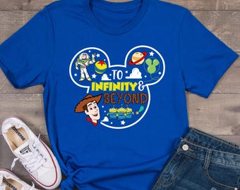 To Infinity and Beyond Shirt, Buzz Lightyear Shirt, Woody Shirt, Toy Story Birthday Shirt, Disney Family Trip, Disney Vacation Shirt