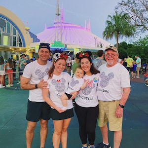 Mickey Head Disney Dry Fit Dryfit Performance Shirt | Disney Family Vacation Shirts | Matching Disney Couples Shirts image 12