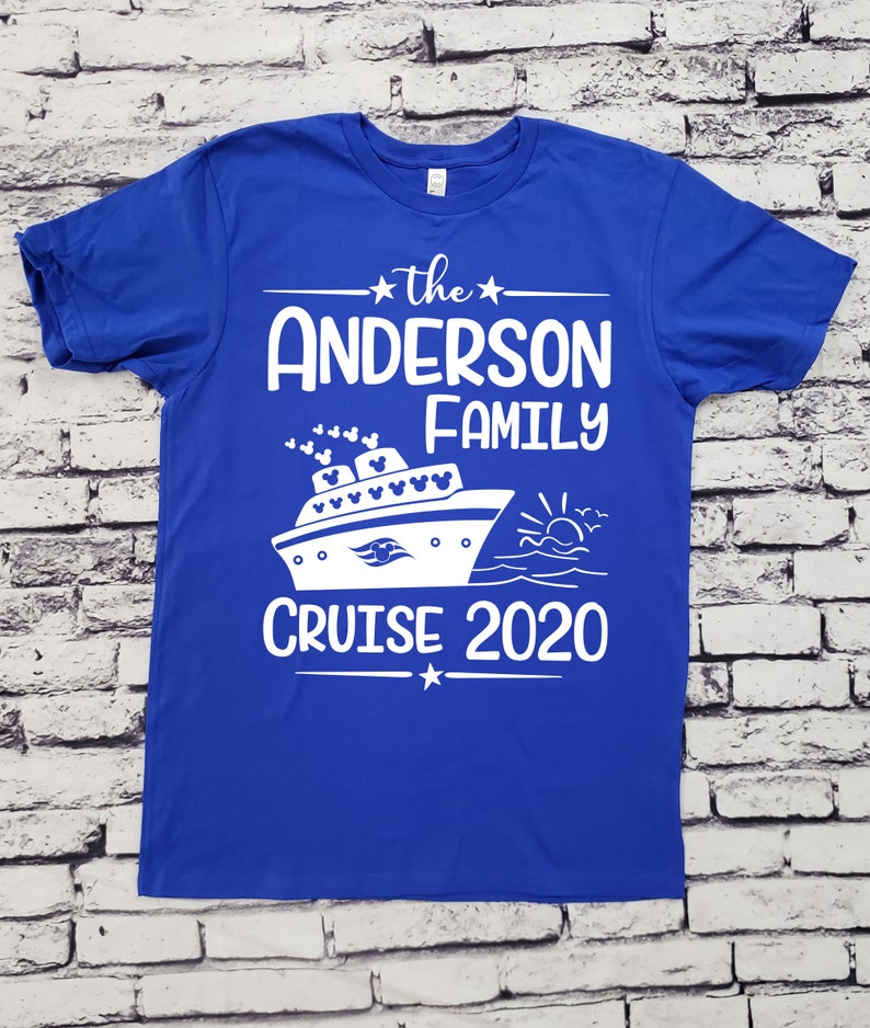 2021 Disney Family Cruise Shirts Personalized With Your Family - Etsy
