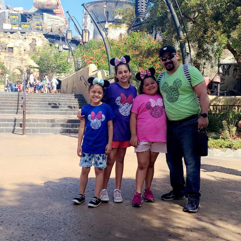 Mickey Head Disney Dry Fit Dryfit Performance Shirt | Disney Family Vacation Shirts | Matching Disney Couples Shirts image 4