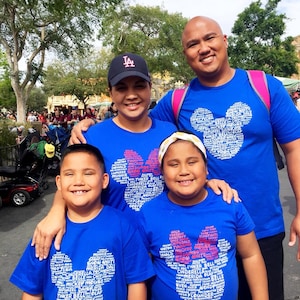 Mickey Head Disney Dry Fit Dryfit Performance Shirt | Disney Family Vacation Shirts | Matching Disney Couples Shirts image 7
