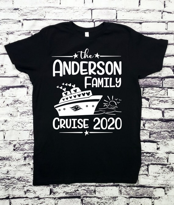 2022 Disney Family Cruise Shirts Personalized With Your Family
