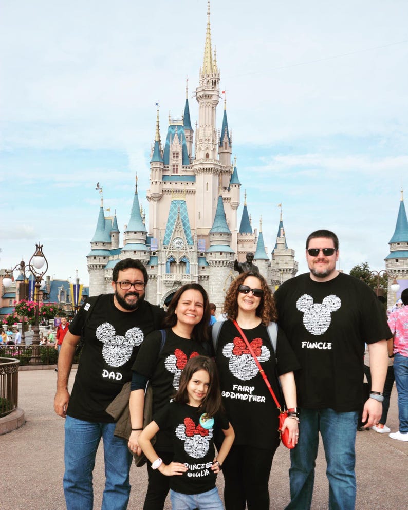 Minnie Head Disney Dry Fit Dryfit Performance Shirt | Disney Couples Shirt | Disney Family Vacation Shirts | Matching Disney Summer Shirts image 6