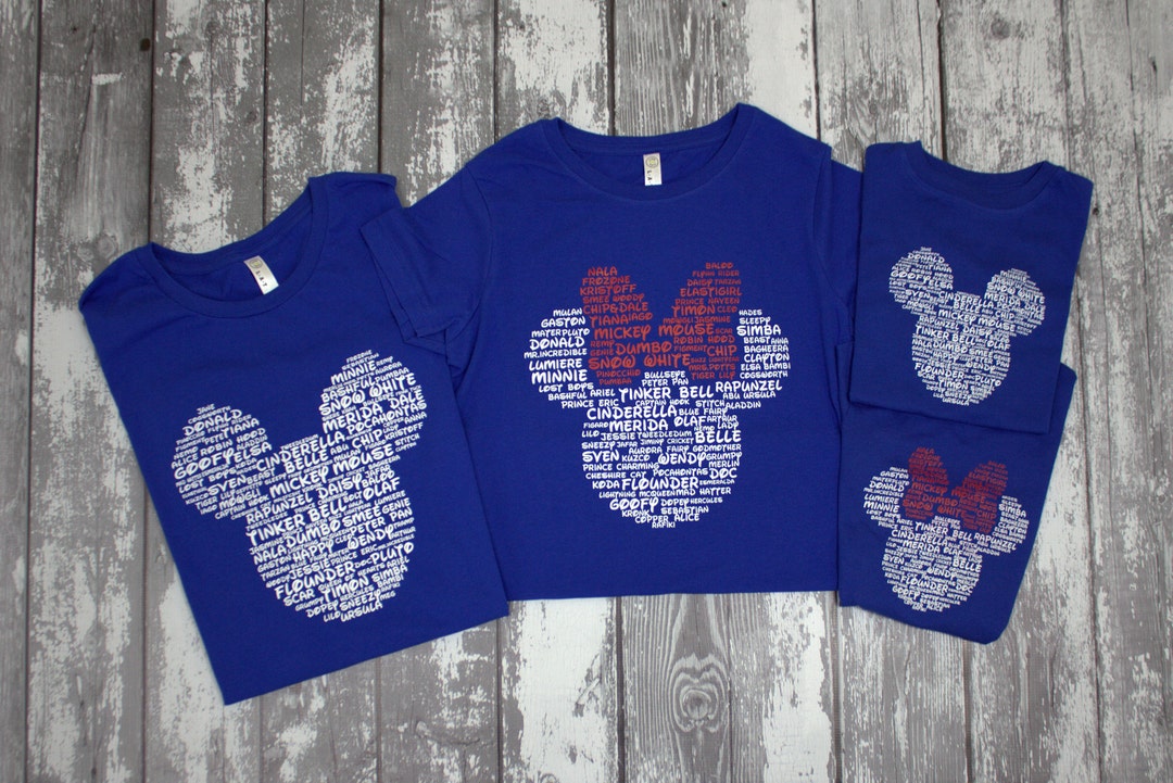 Mickey and minnie deals mouse shirts for family