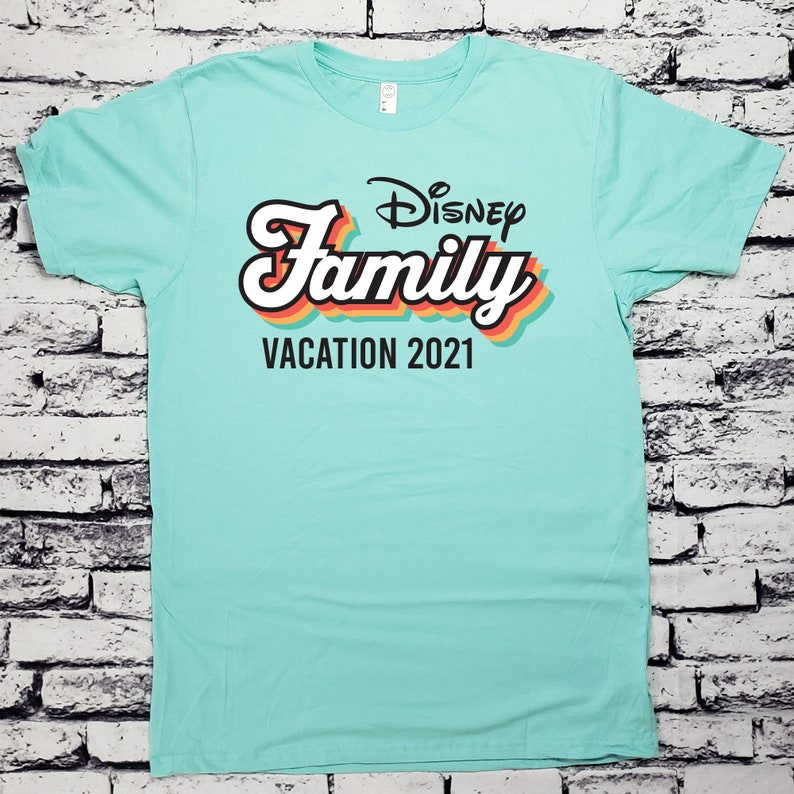 Retro Throwback Disney Family Vacation 2023 2024 Custom Disney Matching Shirts Disney World 100th Anniversary Chill