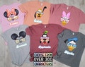Matching Disney Sunglass Watercolor Shirts 2025, Custom Disney Family Sunglass Shirts, Personalized Disney Family Vacation Trip Tee Shirts