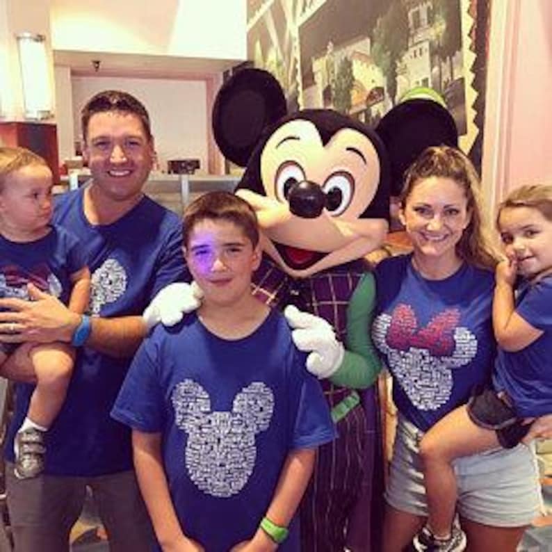 Minnie Head Disney Dry Fit Dryfit Performance Shirt | Disney Couples Shirt | Disney Family Vacation Shirts | Matching Disney Summer Shirts image 12