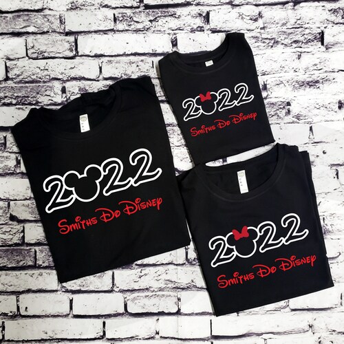 personalized disney shirts for family
