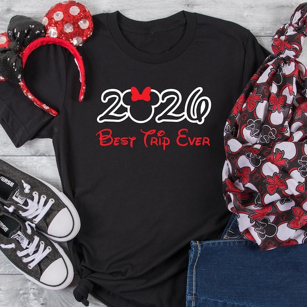 Personalized 2026 Disney Family Vacation Shirt Mickey or Minnie Add Your Family Name Surprise Disney Trip T-Shirt Tee