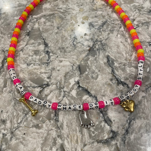 Hash House Harrier Beaded Necklace
